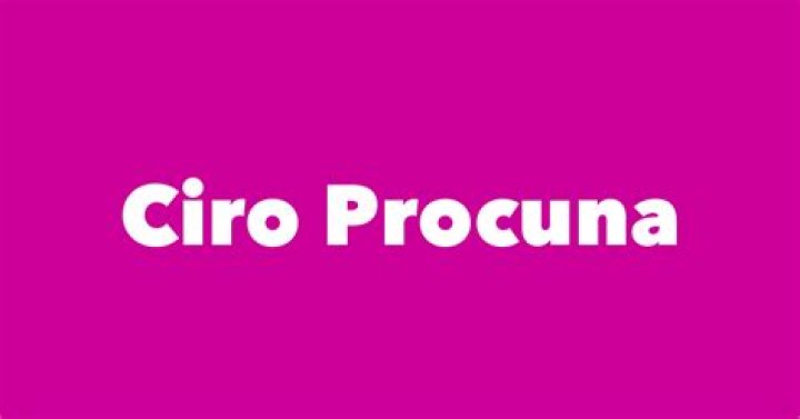 Ciro Procuna - Net Worth, Age, Height, Birthday, Bio, Wiki!