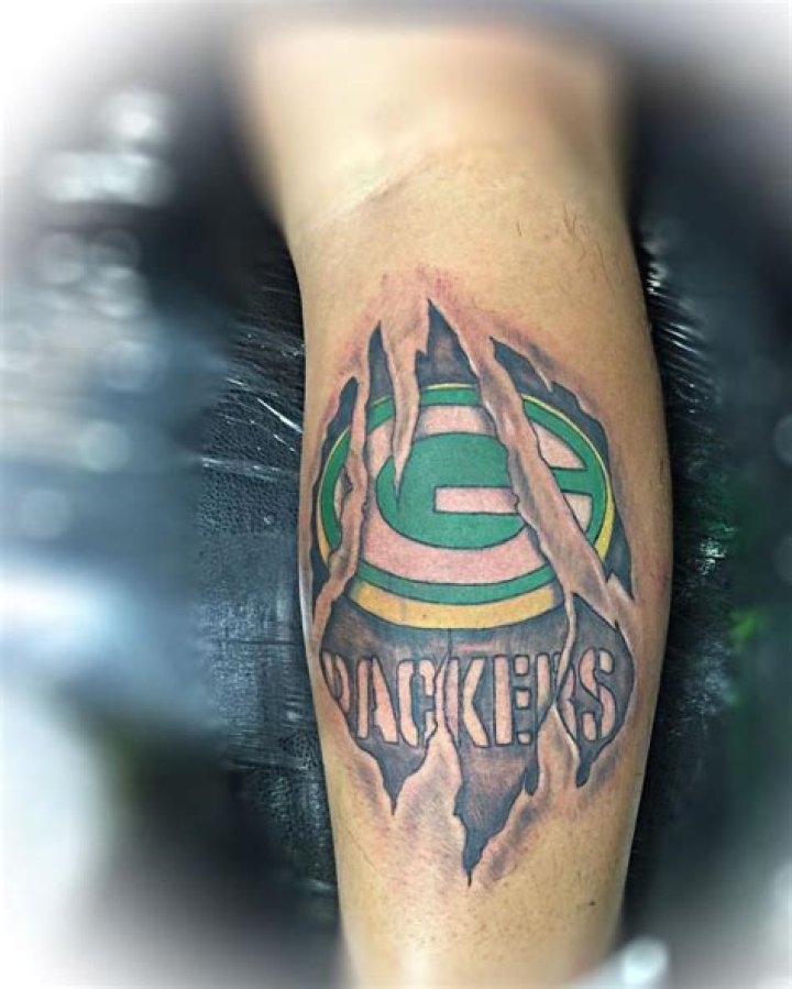 ‘Green Bay Packers Logo’ Tattoo