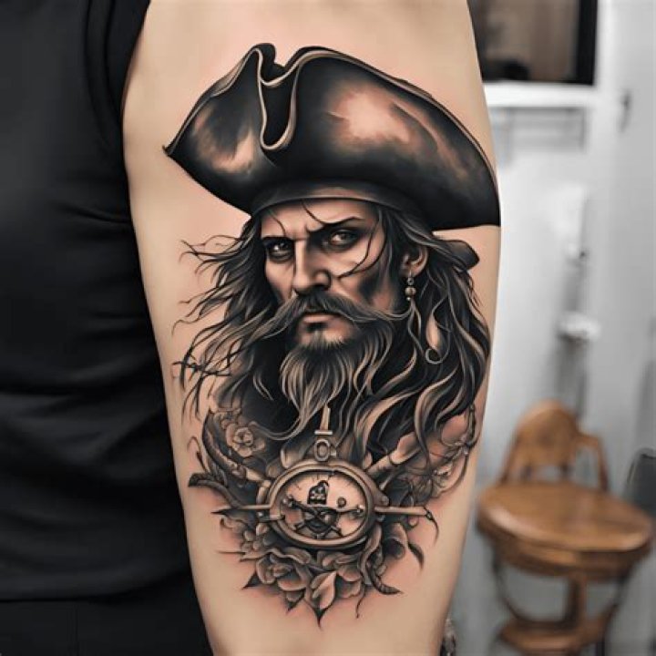 ‘The Pirate Ship’ Tattoo
