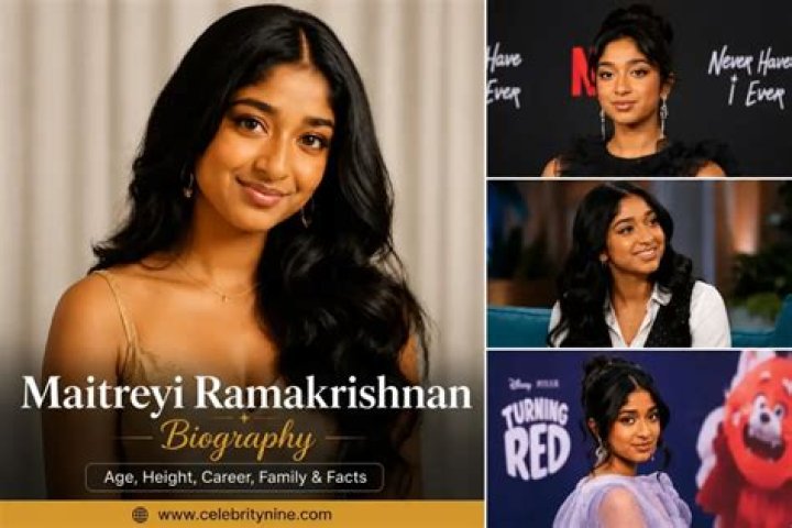 Maitreyi Ramakrishnan Biography Infographic