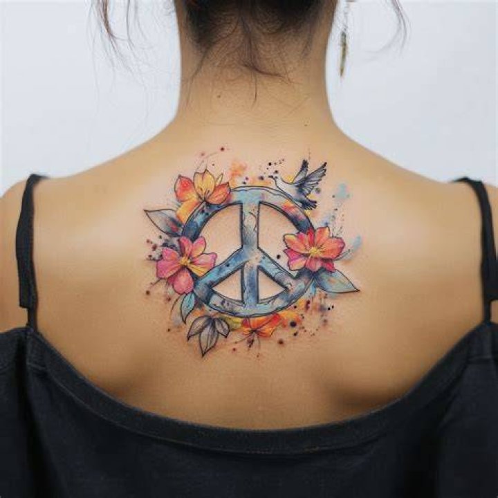 Peace Sign’ Tattoo